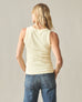 Women's Rib Tank - Almond Oil